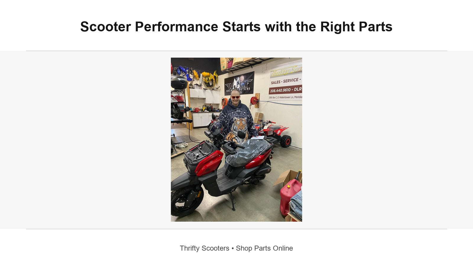 How to Choose Scooter Performance Parts That Work Together