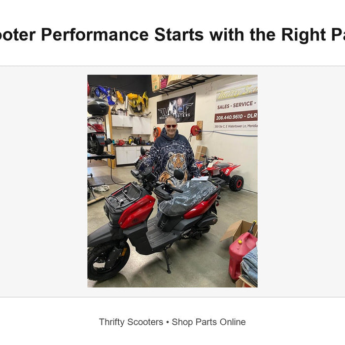 How to Choose Scooter Performance Parts That Work Together