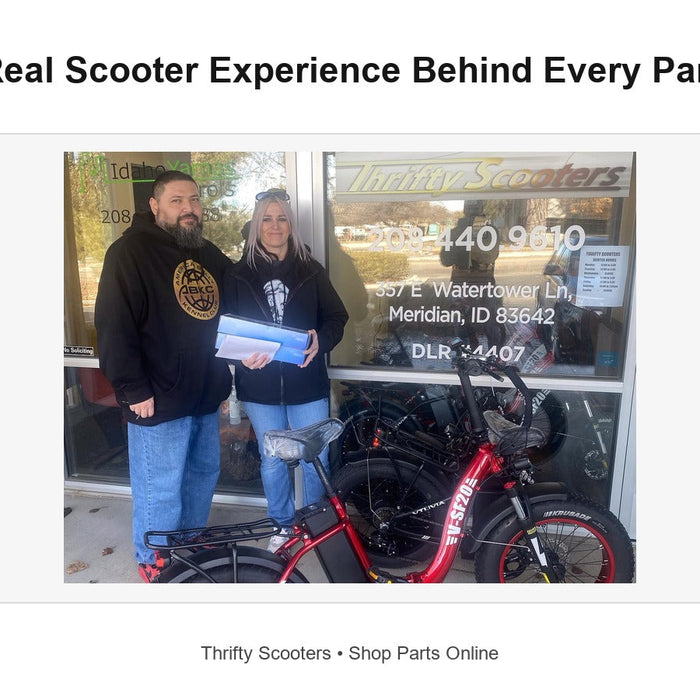 Why Real Scooter Experience Matters When Buying Parts Online