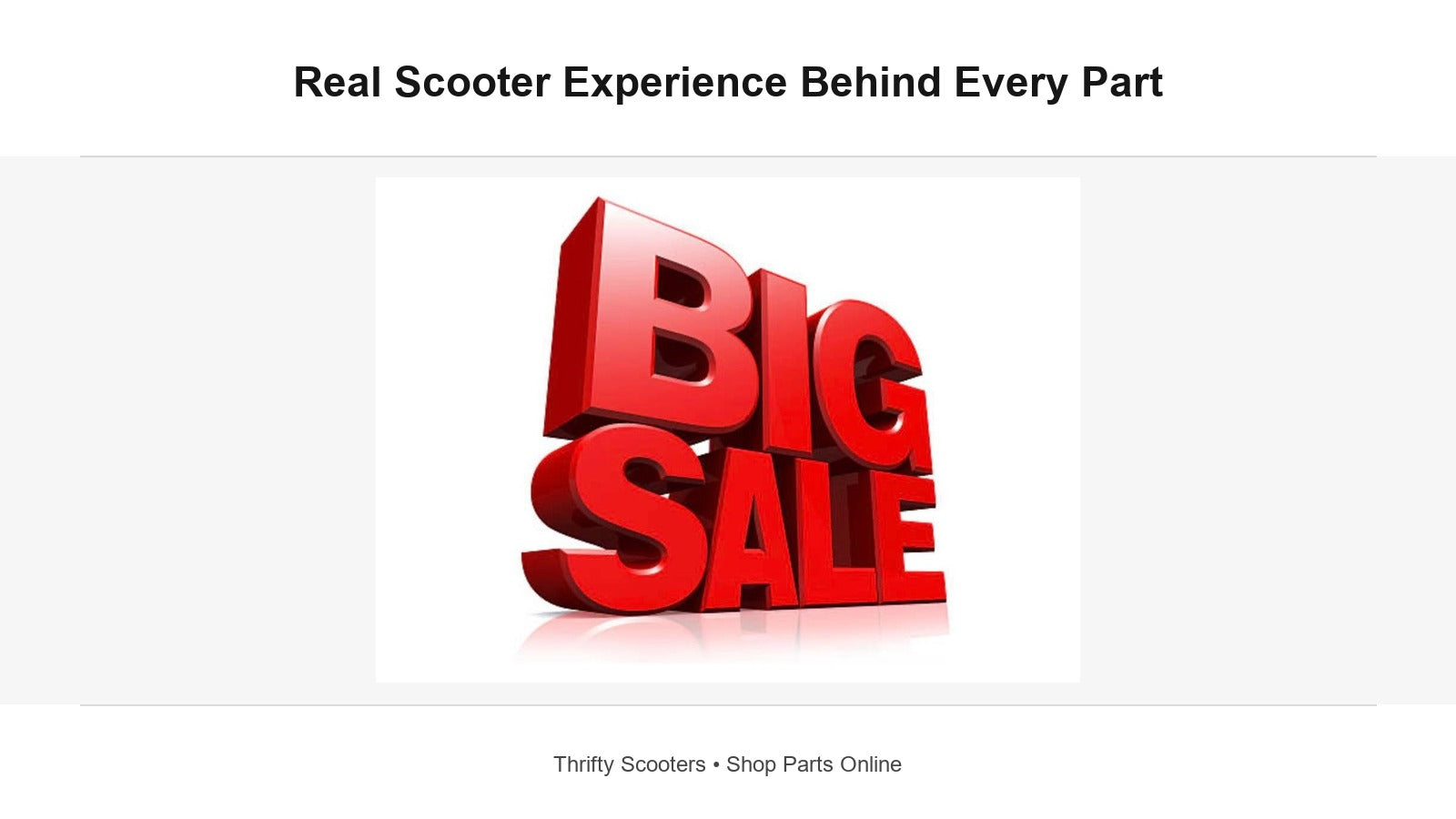 Why Real Scooter Experience Matters When Buying Parts Online