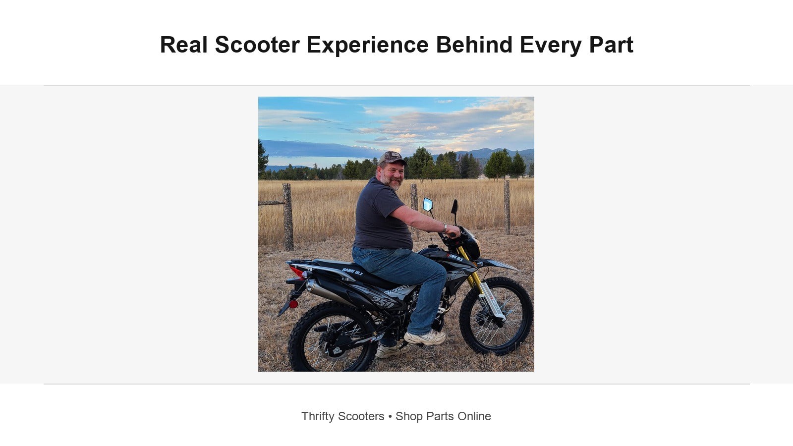 Why Real Scooter Experience Matters When Buying Parts Online