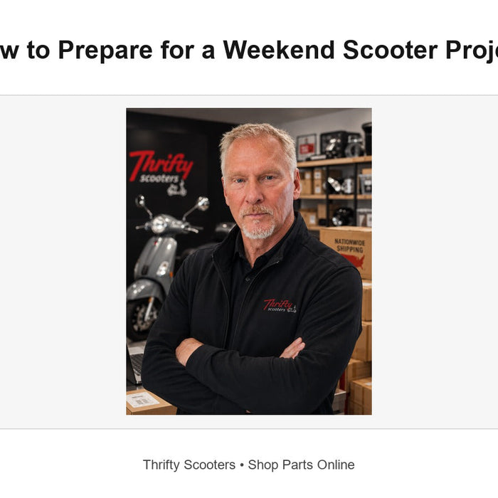 How to Prepare for a Weekend Scooter Project