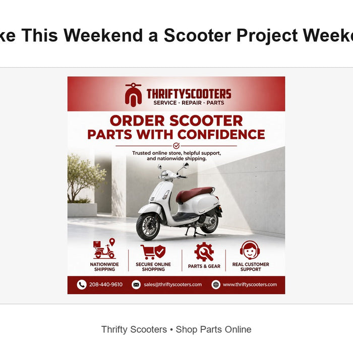 How to Prepare for a Weekend Scooter Project