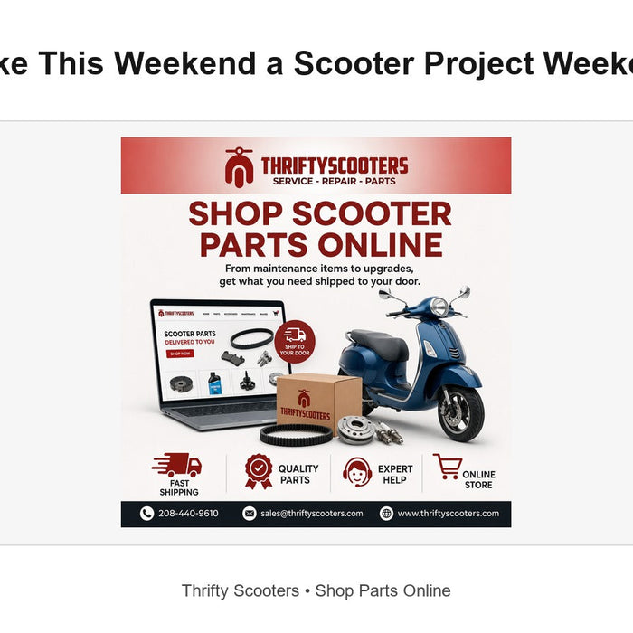 How to Prepare for a Weekend Scooter Project