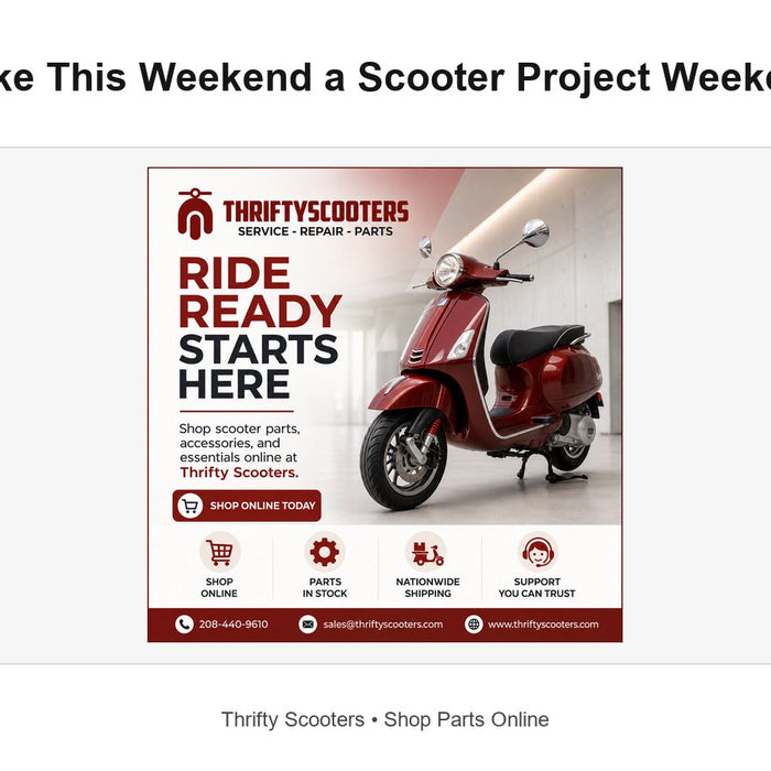 How to Prepare for a Weekend Scooter Project
