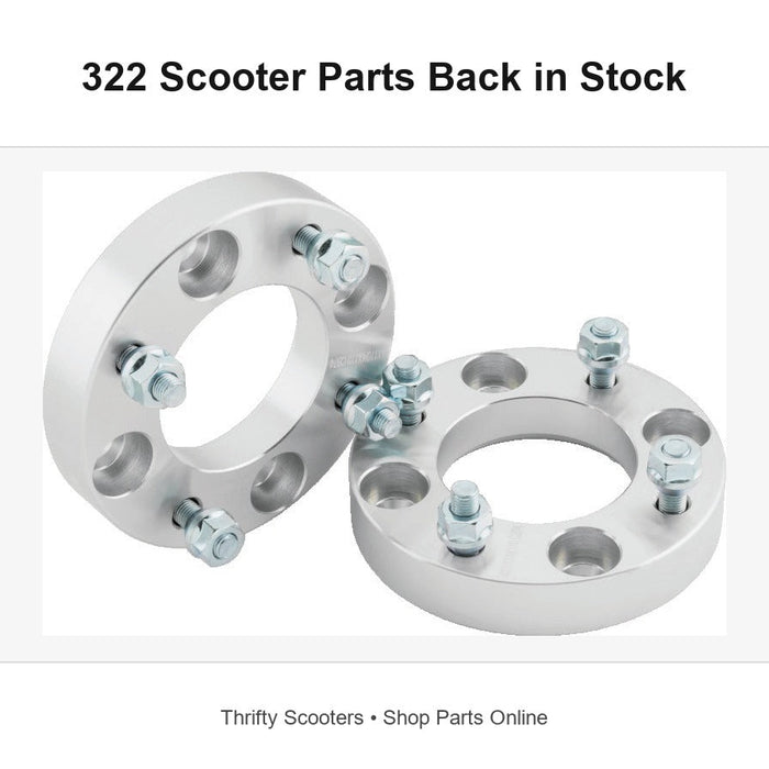 322 Scooter Parts Are Back in Stock