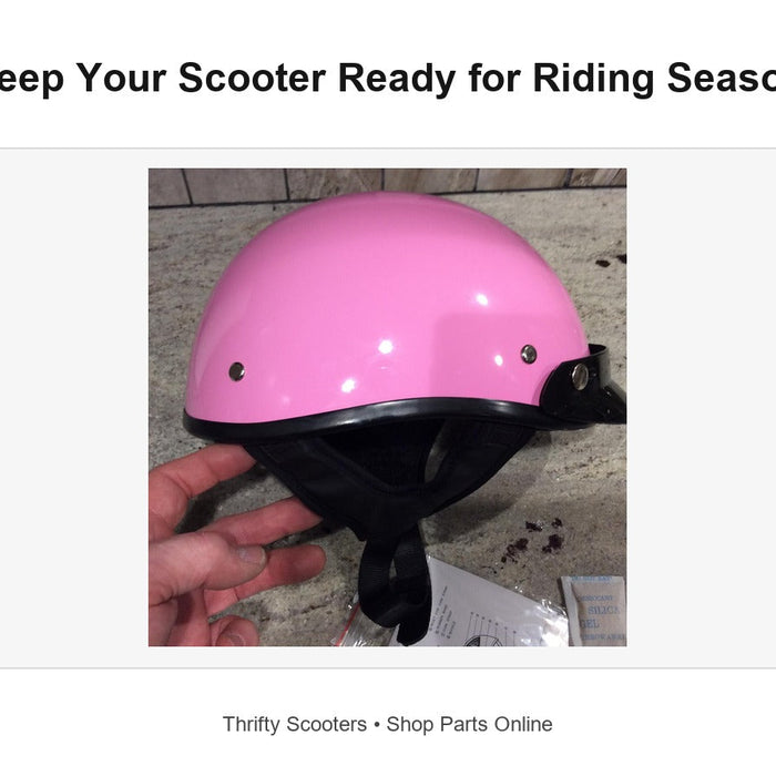 Scooter Parts to Check During Riding Season