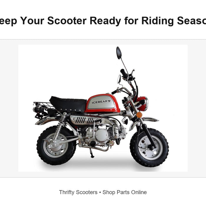Scooter Parts to Check During Riding Season