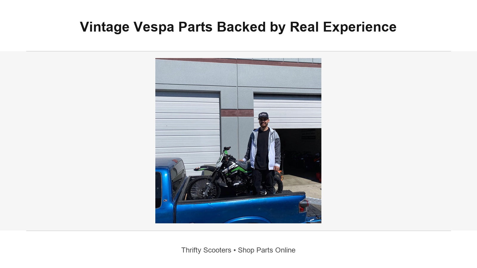 Finding the Right Parts for a Vintage Vespa