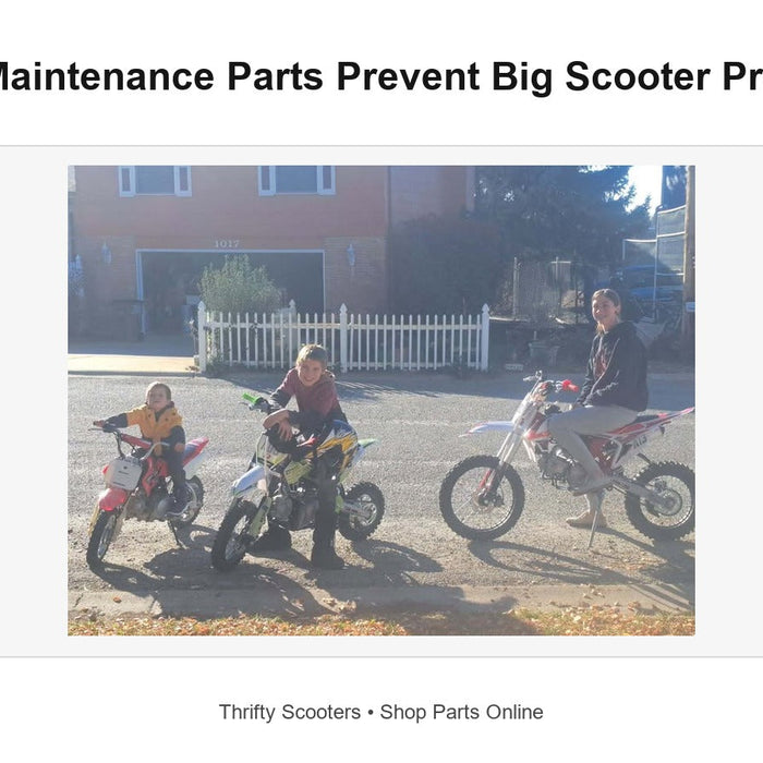 Scooter Maintenance Parts That Prevent Bigger Repairs