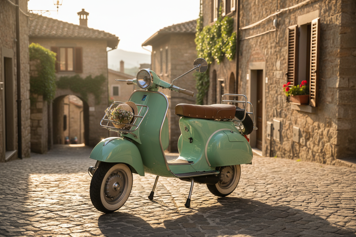 Finding the Right Parts for a Vintage Vespa