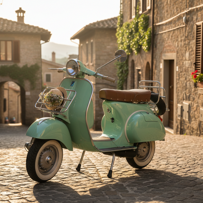 Finding the Right Parts for a Vintage Vespa