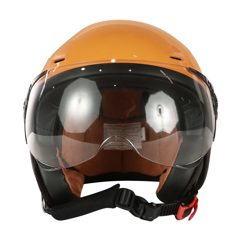 Prima Tangerine 3/4 Helmet w/ Shield - Genuine Color Matched