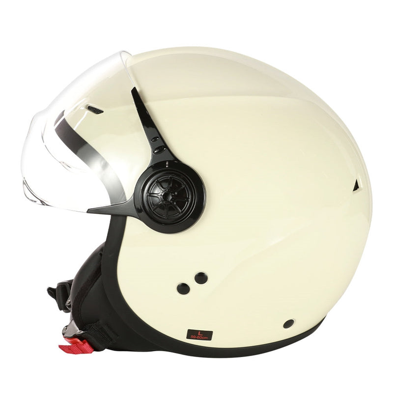 Prima 3/4 Helmet with Shield - Vanilla - Genuine Color Match