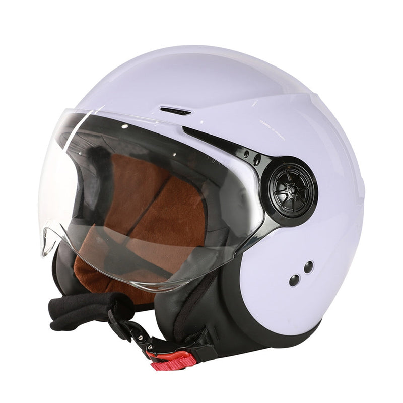 Prima Lavender 3/4 Helmet w/ Shield - Genuine Color Matched