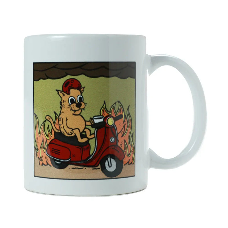 "This Is Fine" Coffee Mug | Scooterworks