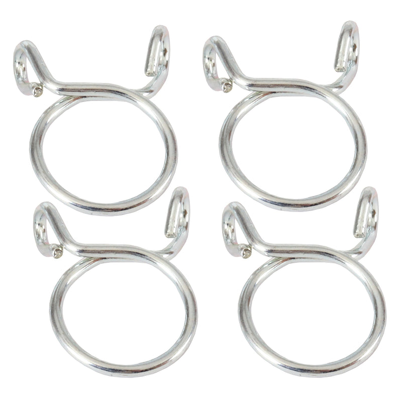 ALL BALLS, ALL BALLS Hose Clamps Refill Kit 4-Pack — Durable Stainless Steel Clamps for Automotive and Marine Applications
