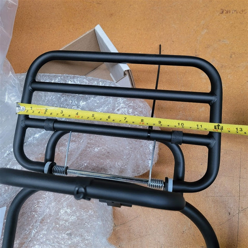 Prima Rear Rack w/ Backrest Black | Vespa Primavera Sprint