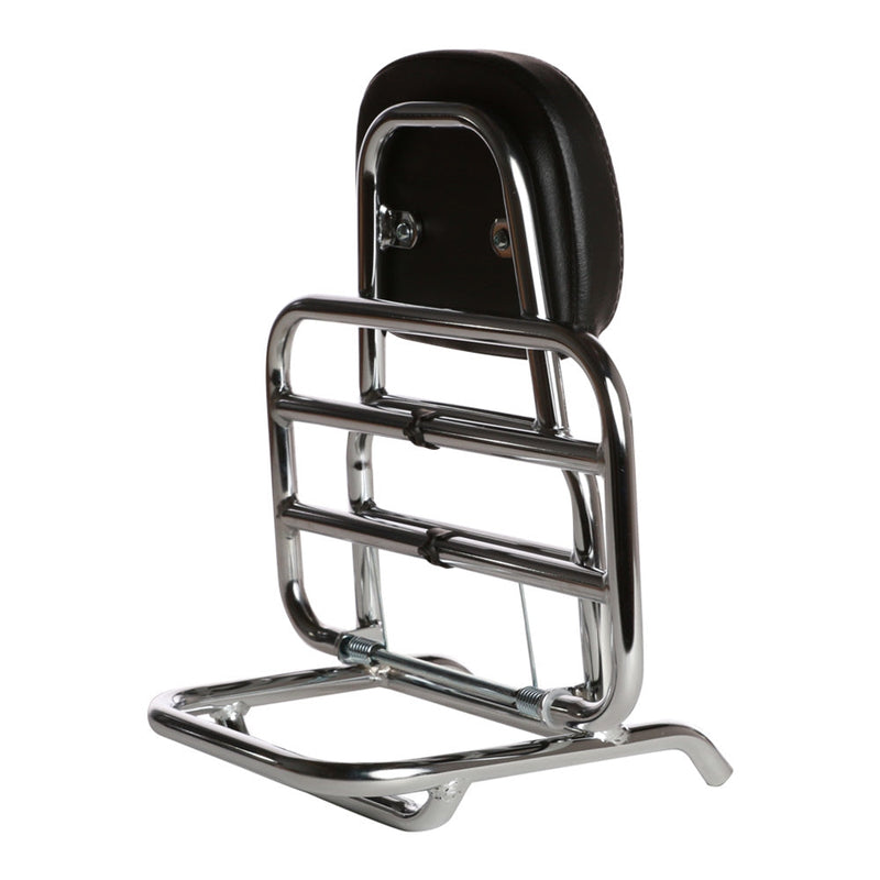 Prima Chrome Folding Rack & Backrest - Royal Alloy GT & GP