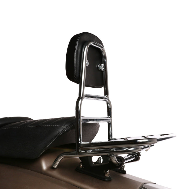 Prima Chrome Folding Rack & Backrest - Royal Alloy GT & GP