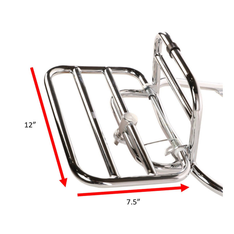 Prima Folding Rear Rack (Chrome); Primavera, Sprint