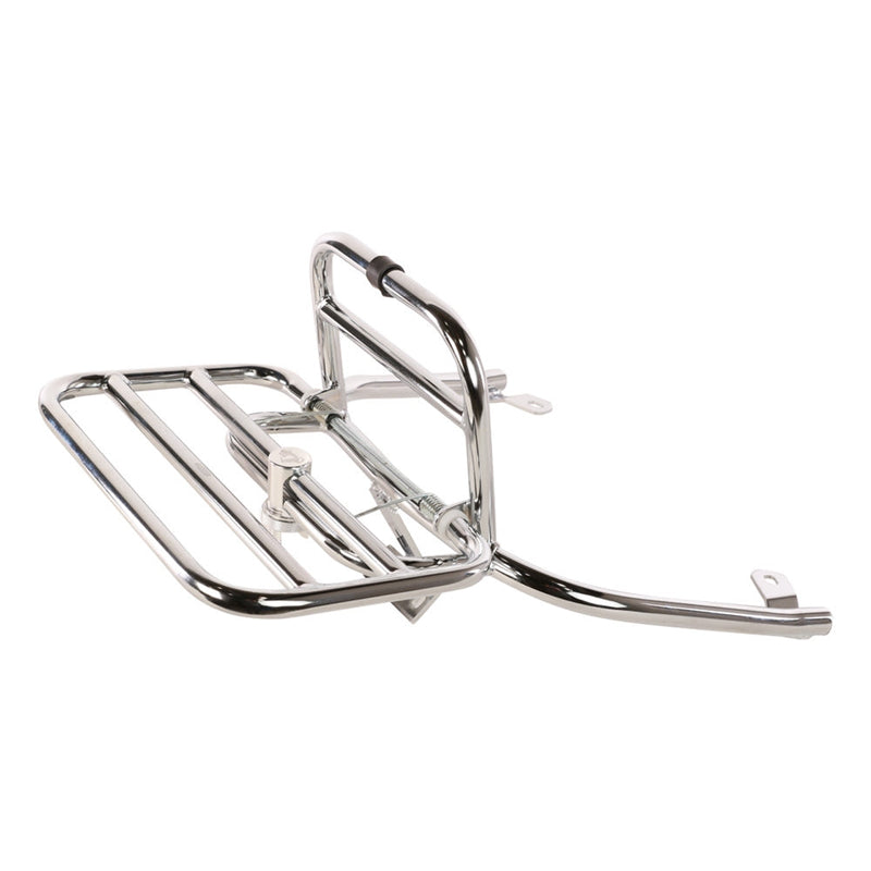 Prima Folding Rear Rack - Chrome Finish | Vespa LX