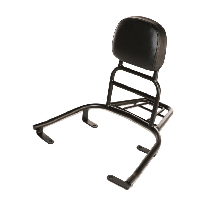 Prima Rear Rack (Black, Backrest); NIU NQi