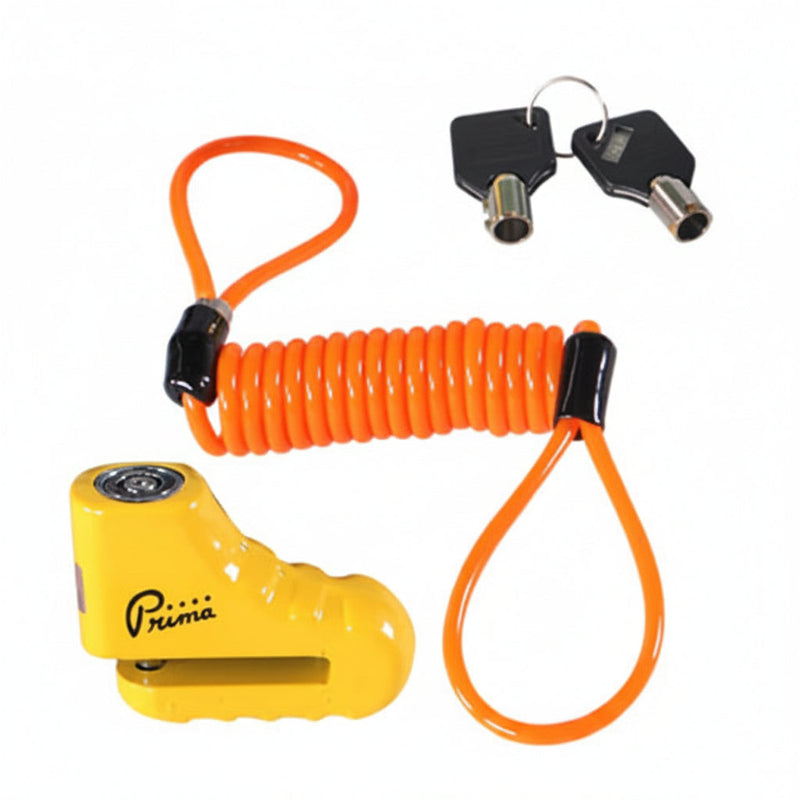 Prima Disc Lock - Yellow 5.5mm Lock Pin