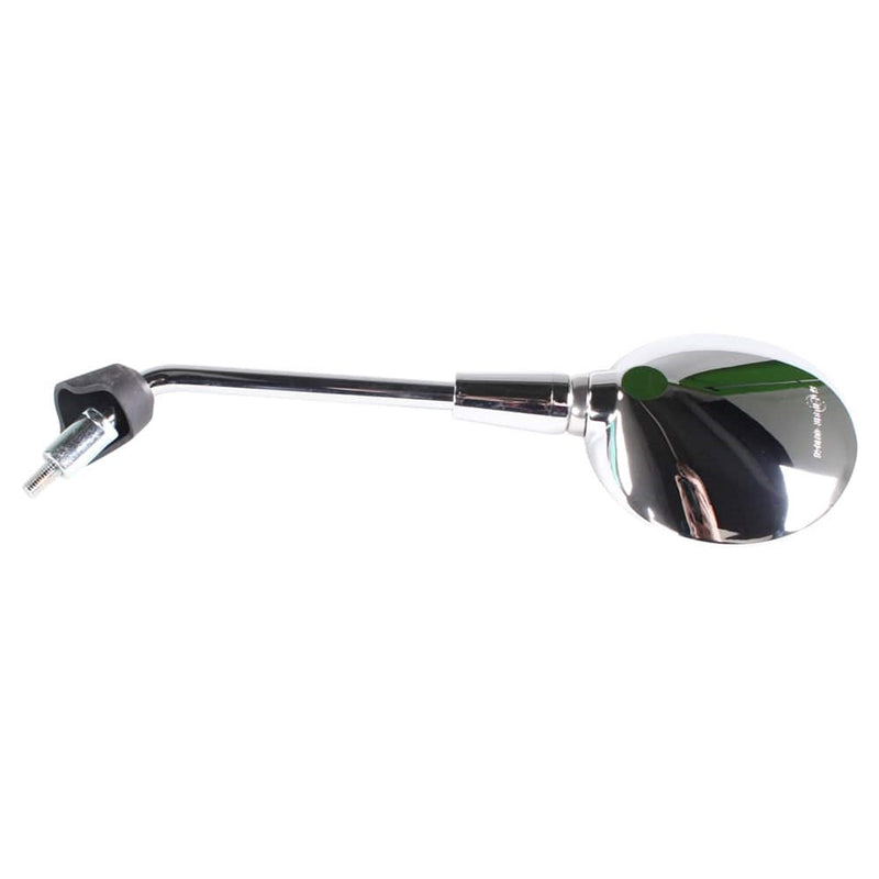 Vespa Primavera 50/150 Left Mirror: Chrome Round