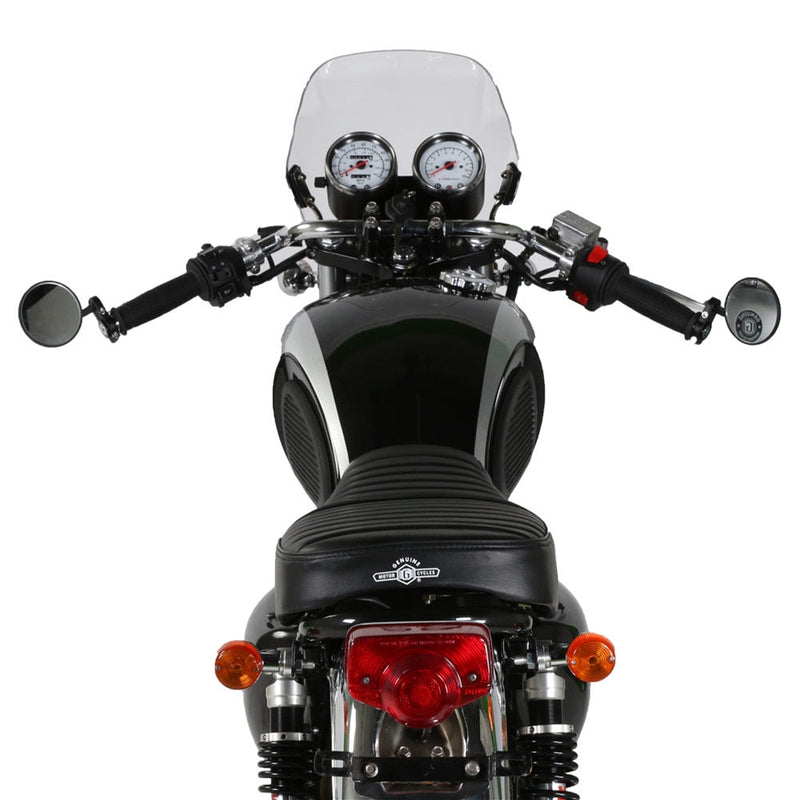 Prima Billet Bar End Mirror Set: 7/8" Handlebars