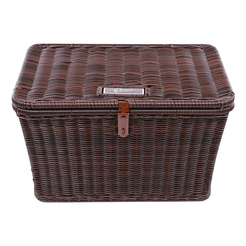 Prima "Wicker Basket" Topcase - Rectangular, Removable Liner