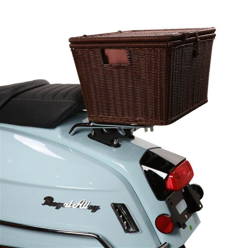 Prima "Wicker Basket" Topcase - Rectangular, Removable Liner