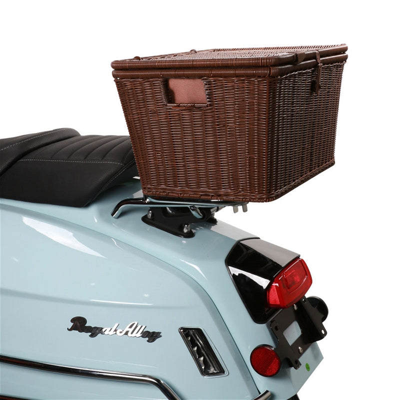 Prima "Wicker Basket" Topcase - Rectangular, Removable Liner