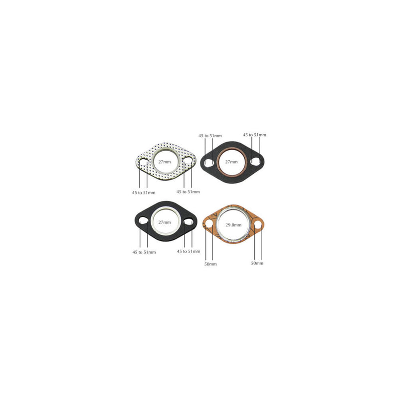 NCY 27mm Copper Exhaust Gasket - GY6 125cc-232cc