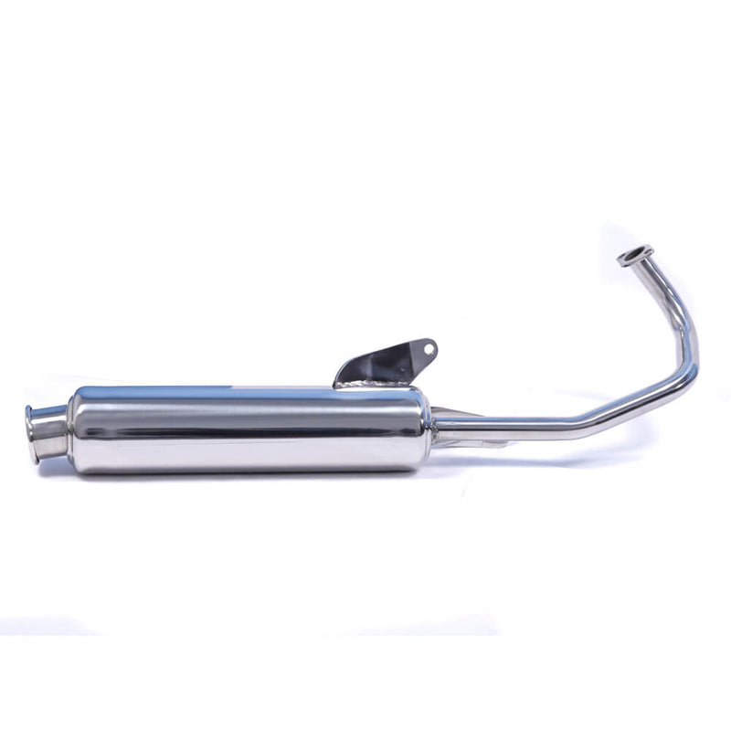 RDLN 139QMB 50cc Performance Exhaust - Stainless Steel