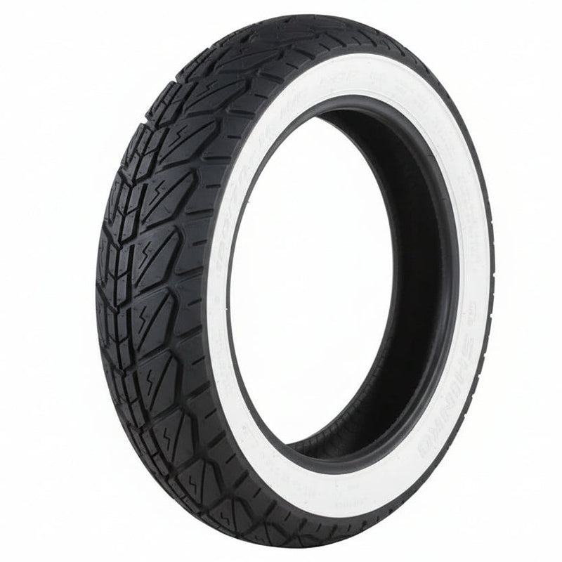 Shinko Whitewall Scooter Tire; 120/70-10