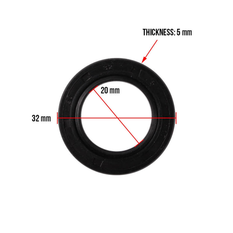 Front Hub Oil Seal ; CSC go., 139QMB Scooters