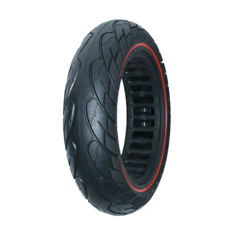 Green Line 10x2.5 eScooter Tire - Solid w/ Red Stripe