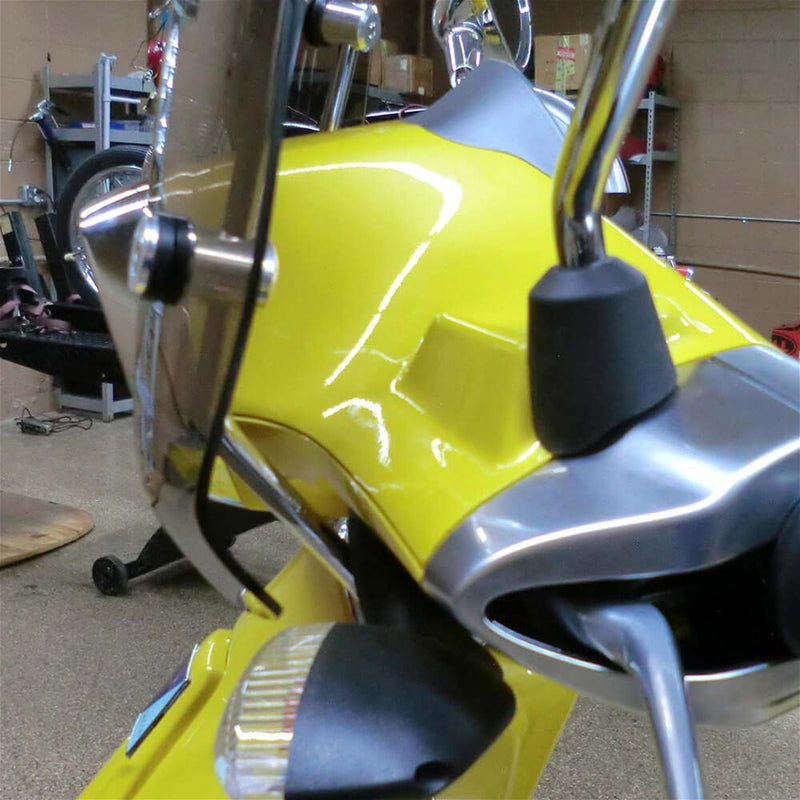 Prima Short Smoked Windshield | Vespa Sprint 50/125/150