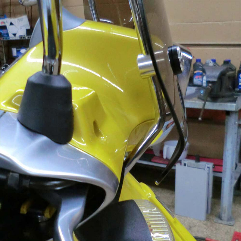 Prima Short Smoked Windshield | Vespa Sprint 50/125/150
