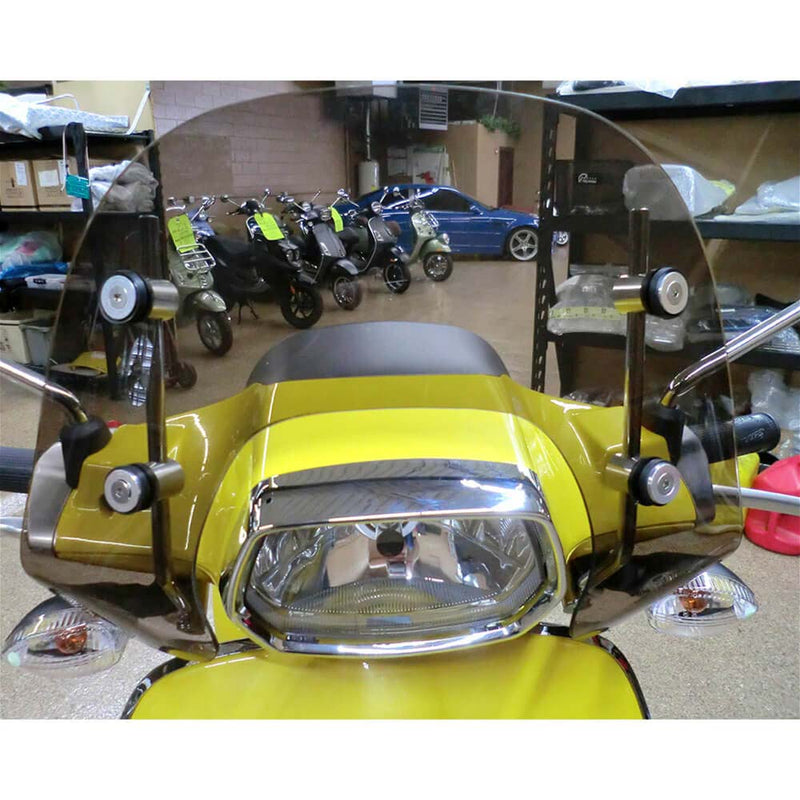 Prima Short Smoked Windshield | Vespa Sprint 50/125/150