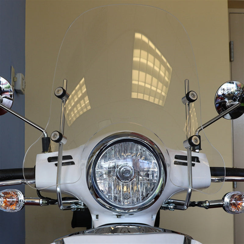 Prima Mid Clear Windscreen: SYM Fiddle III & Lance Havana