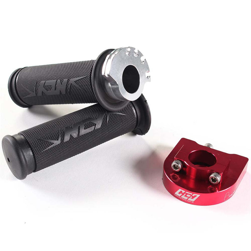 NCY Bearing-Style Quick-Turn Throttle & Grip Set - Universal
