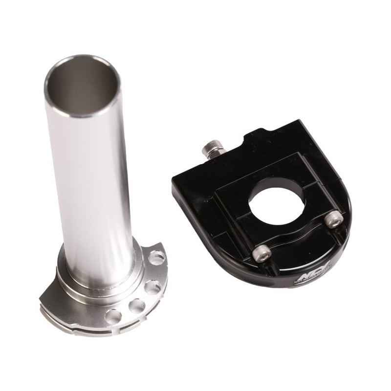 NCY Billet Alloy Cam-Type Throttle Tube: 7/8" Bars