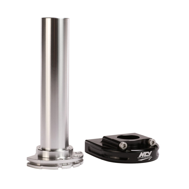 NCY Billet Alloy Cam-Type Throttle Tube: 7/8" Bars