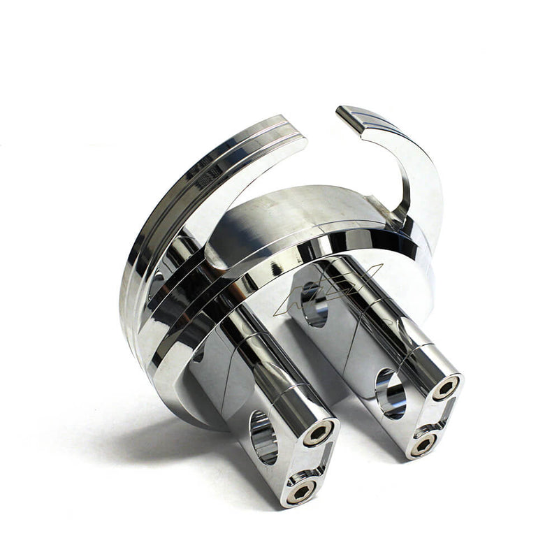 NCY Honda PCX Chrome Handlebar Stem