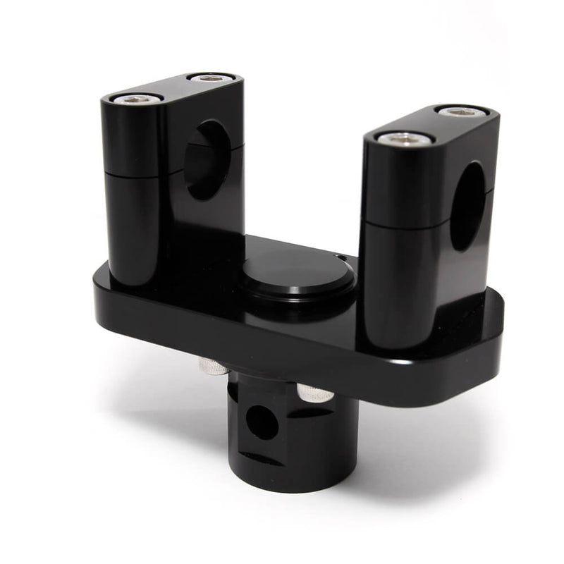 NCY Billet Handlebar Stand - Black - Honda Ruckus