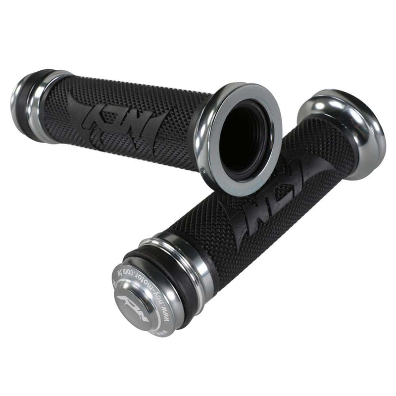 NCY Anodized Aluminum Grip Set 7/8" | Universal 22mm