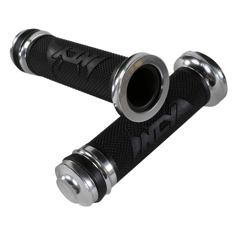 NCY Anodized Aluminum Grip Set 7/8" | Universal 22mm