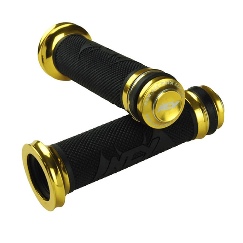 NCY Anodized Aluminum Grip Set 7/8" | Universal 22mm